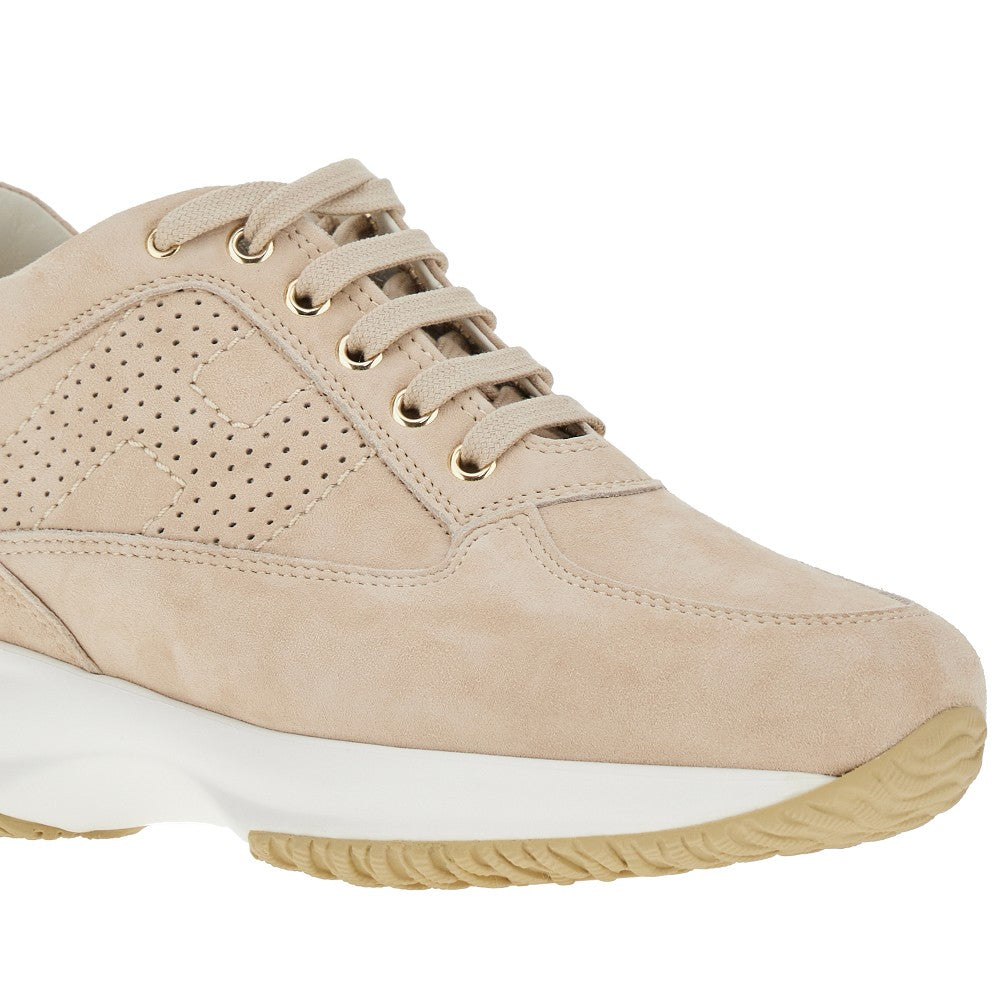 Sneakers Interactive in pelle scamosciata