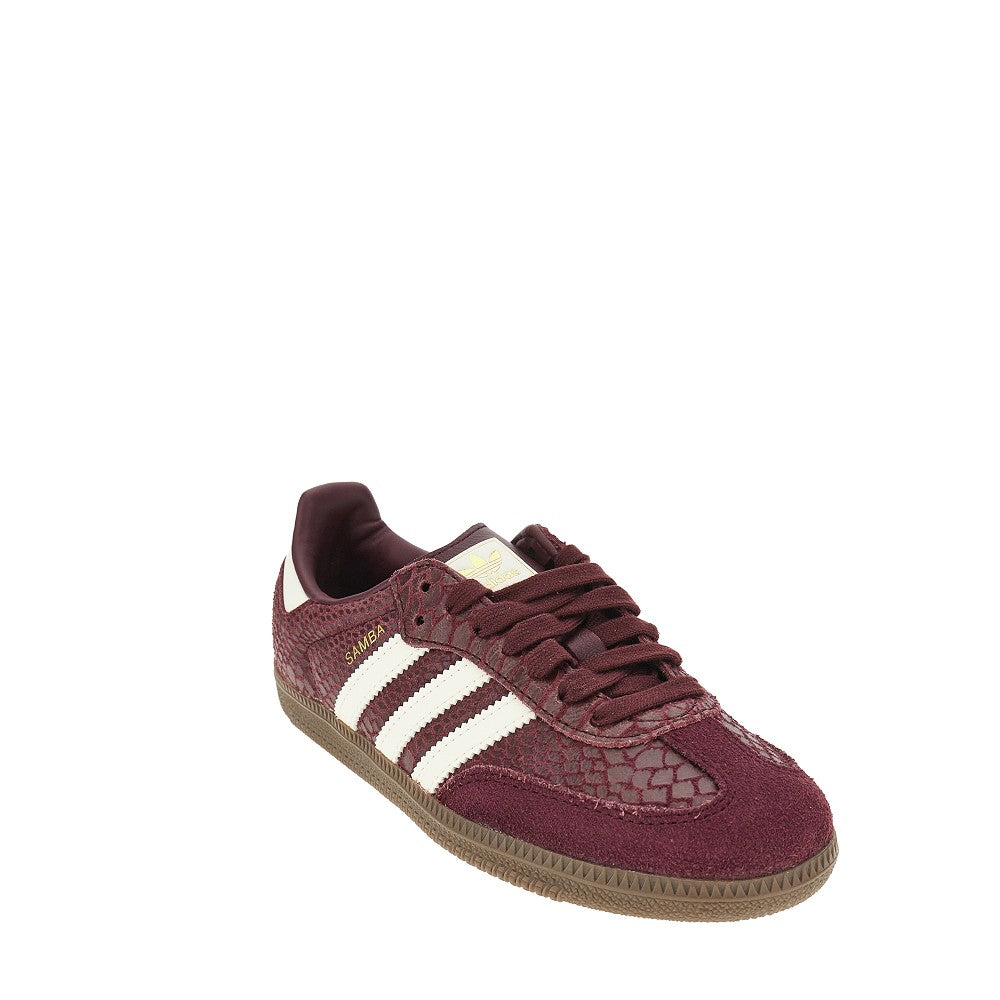 Snake-print leather Samba OG sneakers