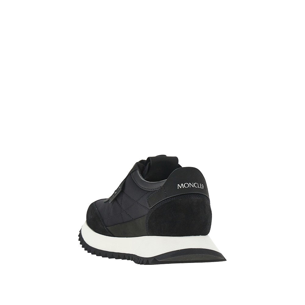 'Pacey2' leather and fabric sneakers