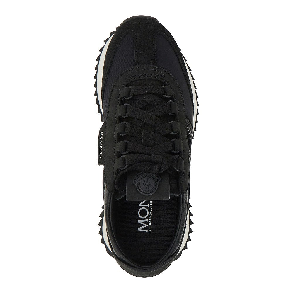 'Pacey2' leather and fabric sneakers