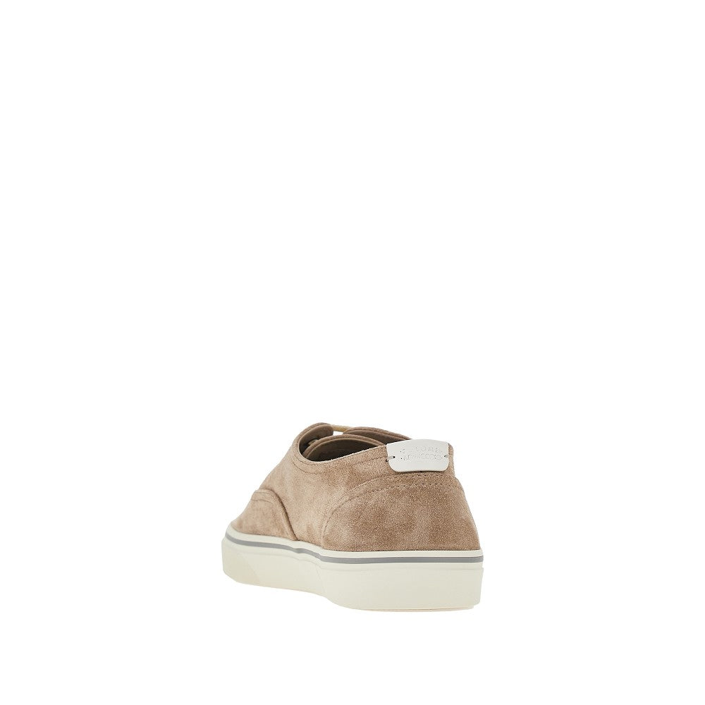 Sneakers in pelle scamosciata