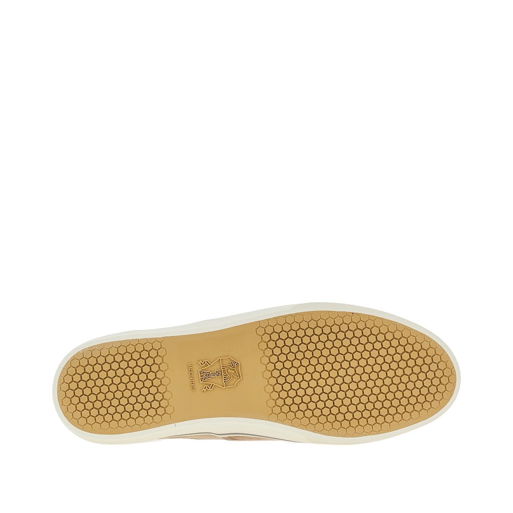 Sneakers in pelle scamosciata