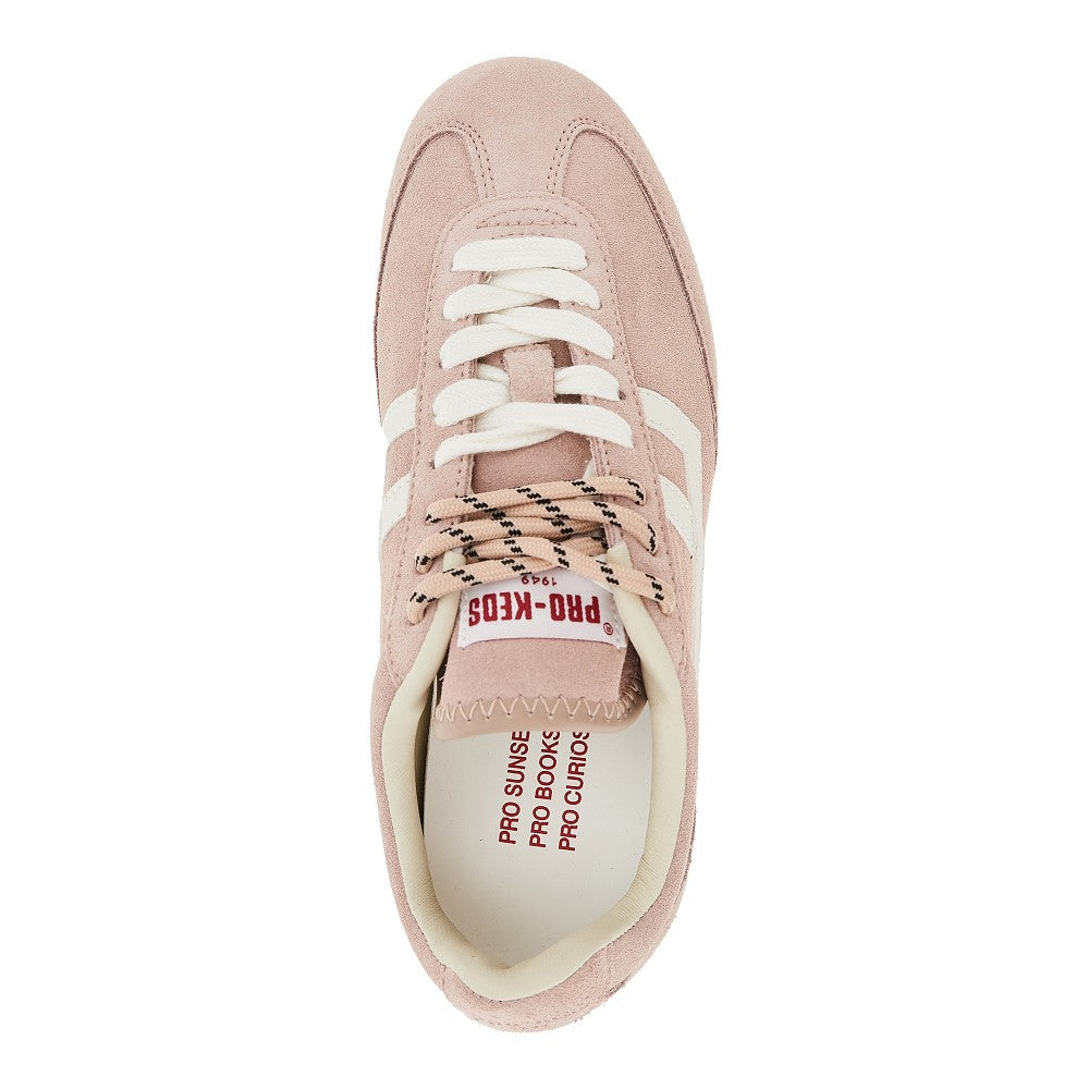 'Racer 77' suede leather sneakers