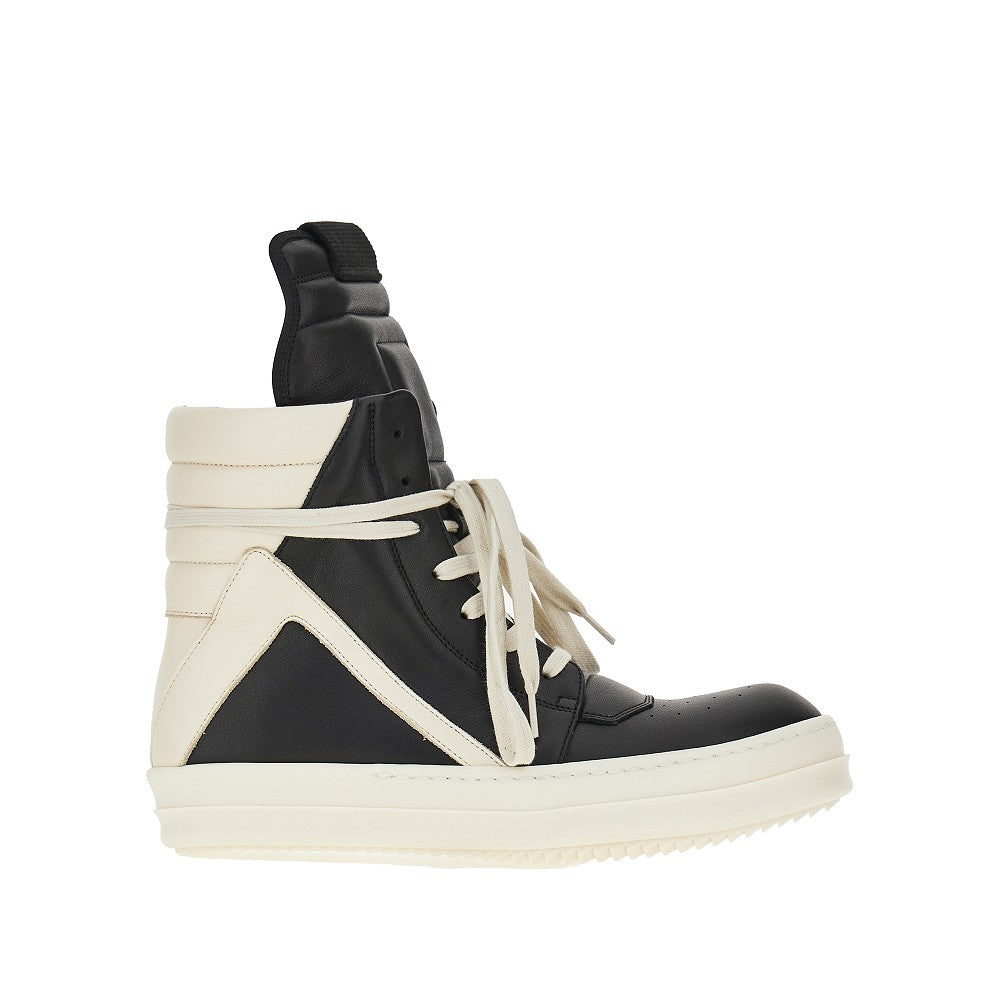 Geobasket leather sneakers