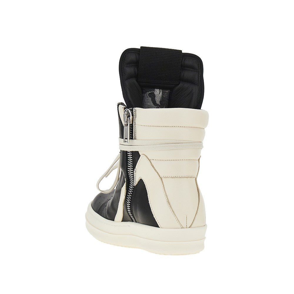 Geobasket leather sneakers