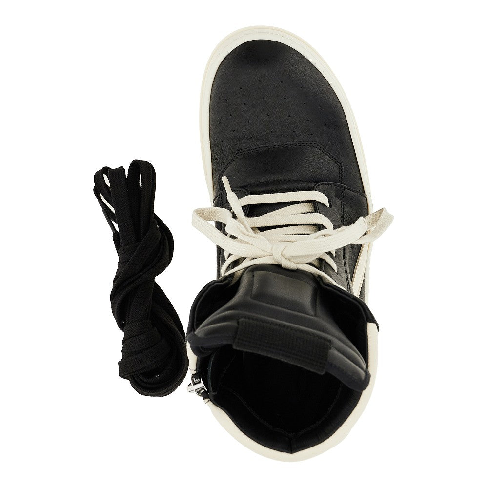 Geobasket leather sneakers