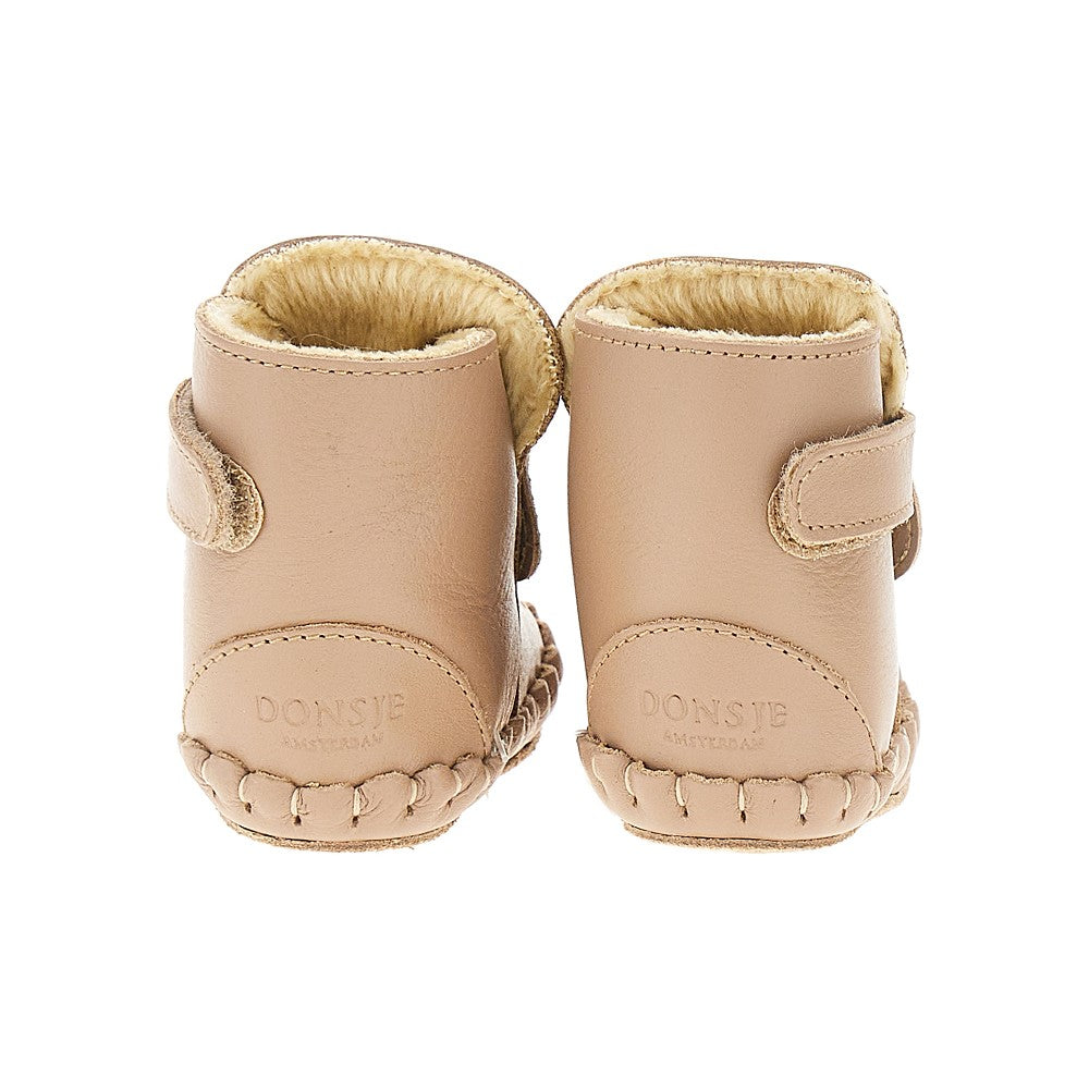 &#39;Kapi&#39; leather baby boots