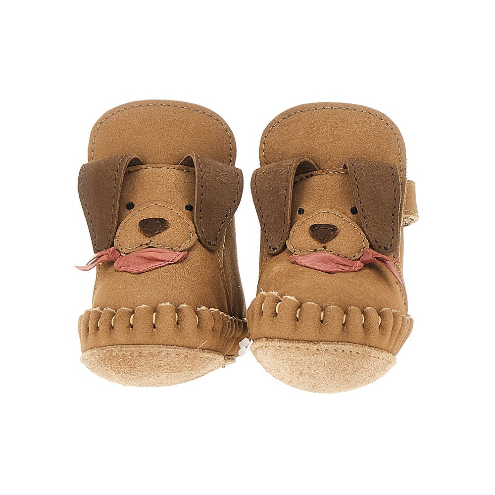 &#39;Kapi&#39; leather baby boots
