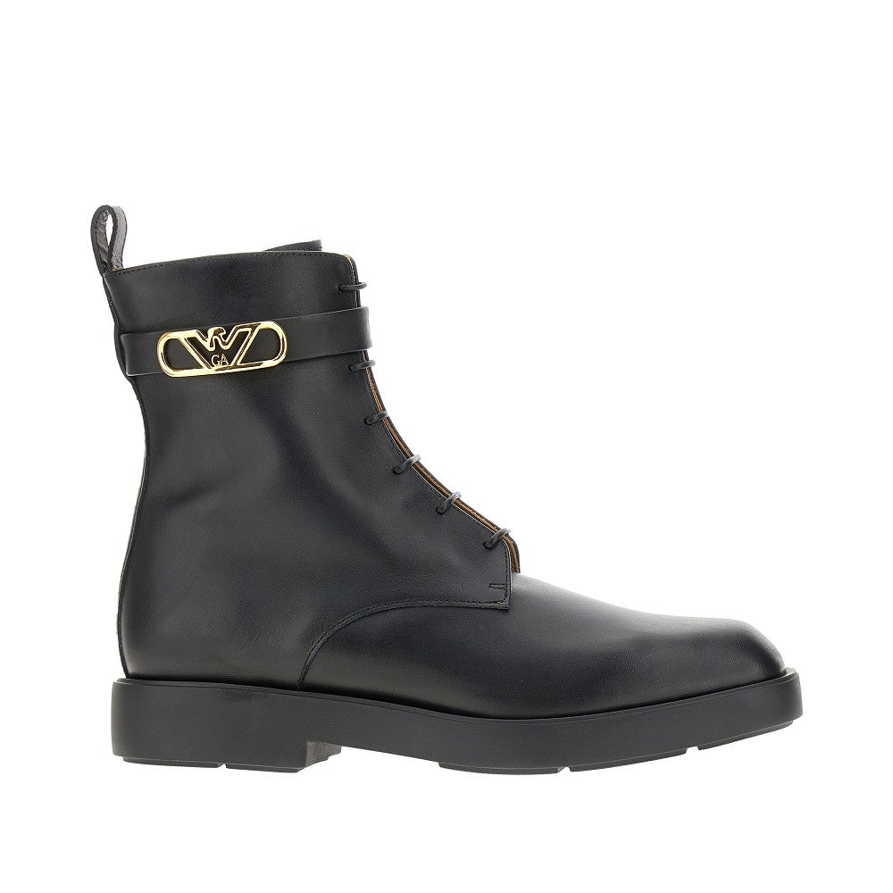 Stivaletti stringati in pelle &#39;Icon&#39;