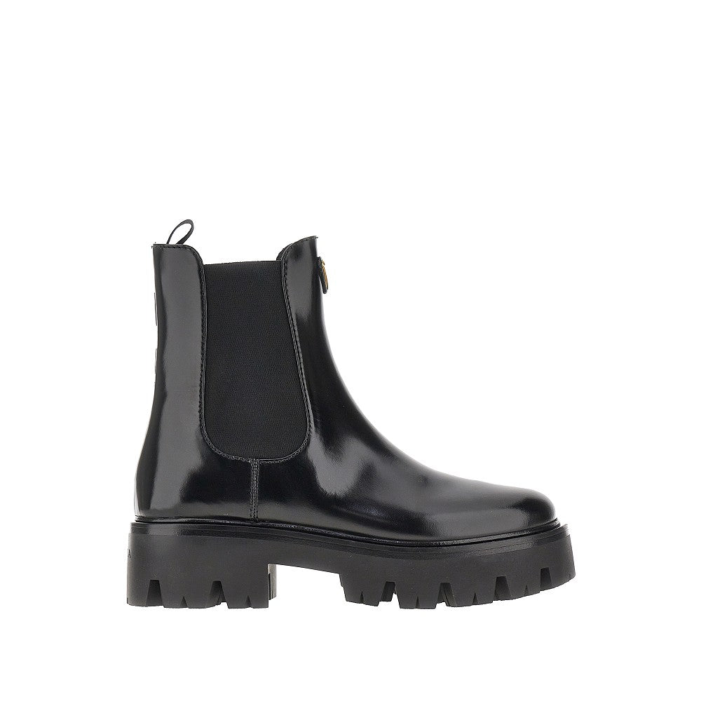 Spazzolato leather Chelsea boots