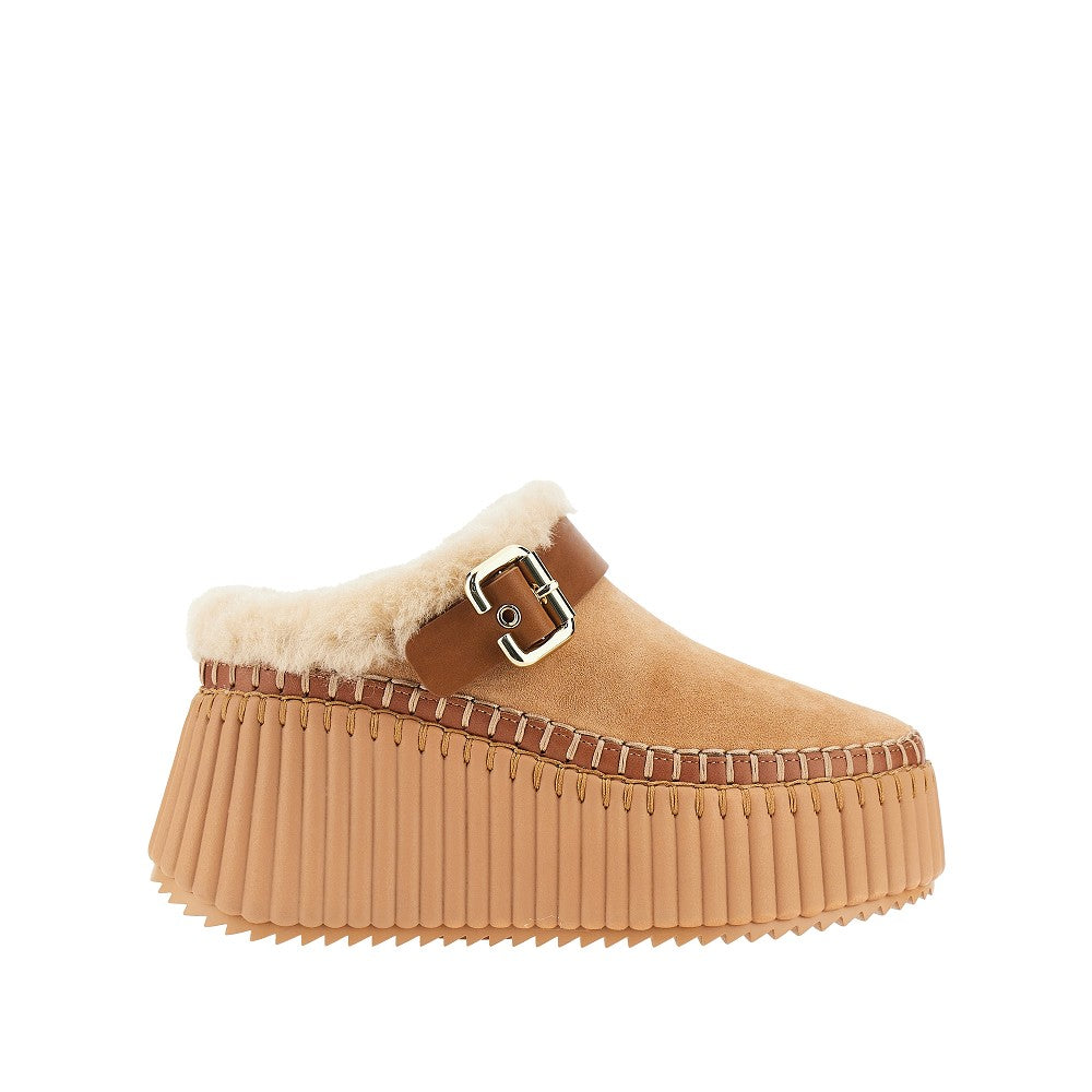 Sabot con zeppa 'Nama'