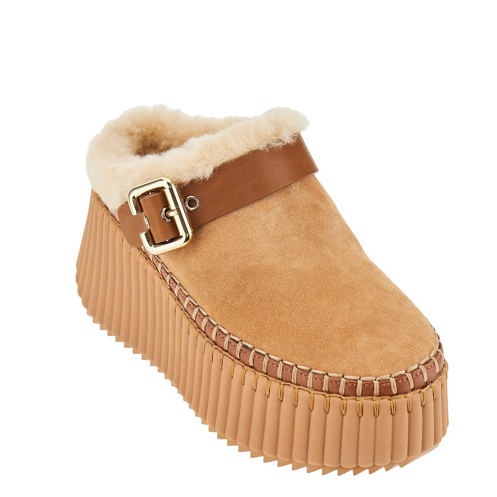 Sabot con zeppa 'Nama'