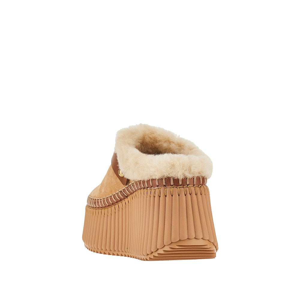 Sabot con zeppa 'Nama'