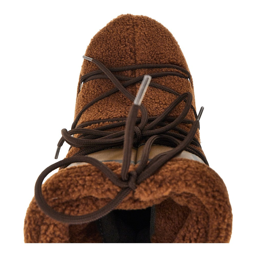 'Icon Low Glance' Teddy boots