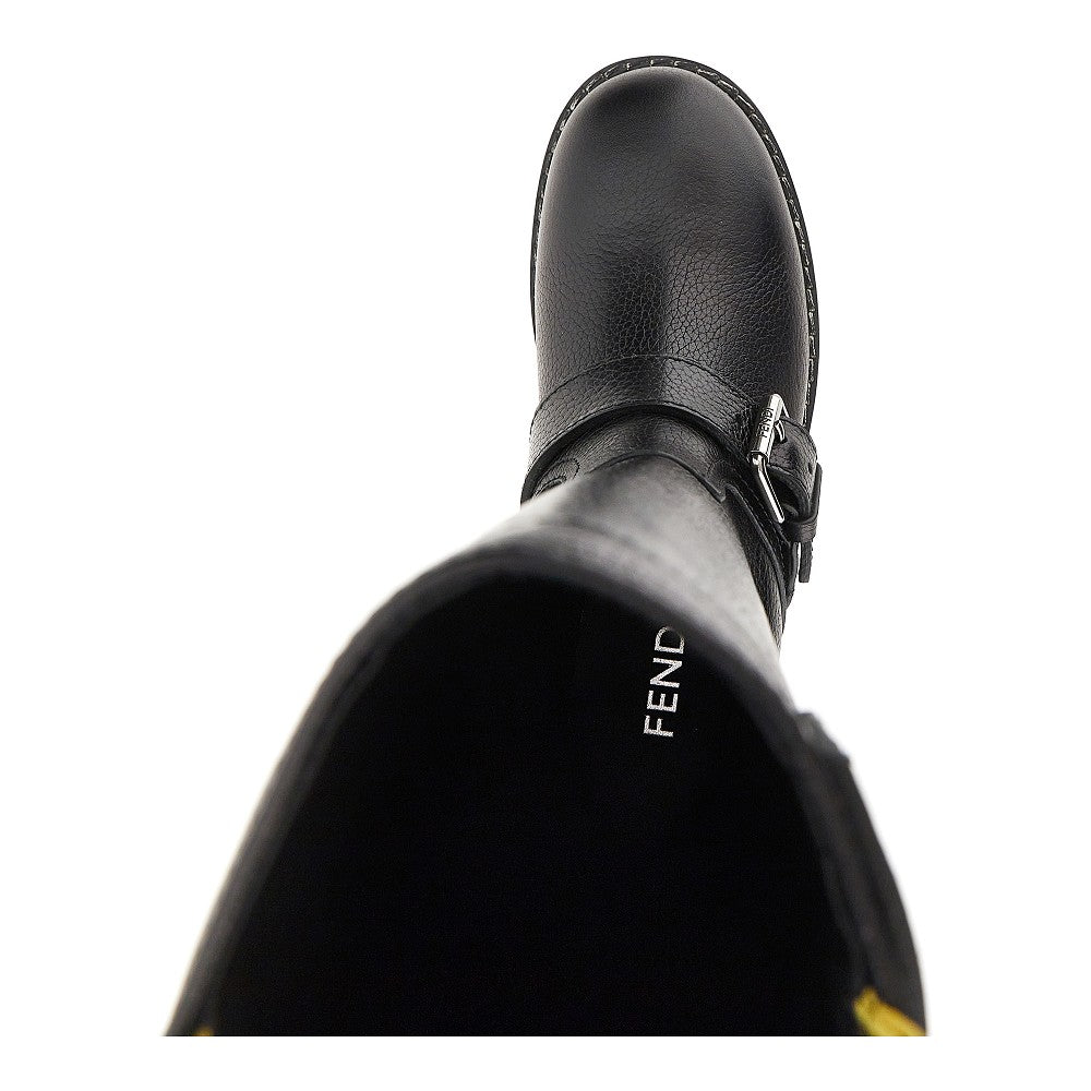 'Fendi Commando' leather boots