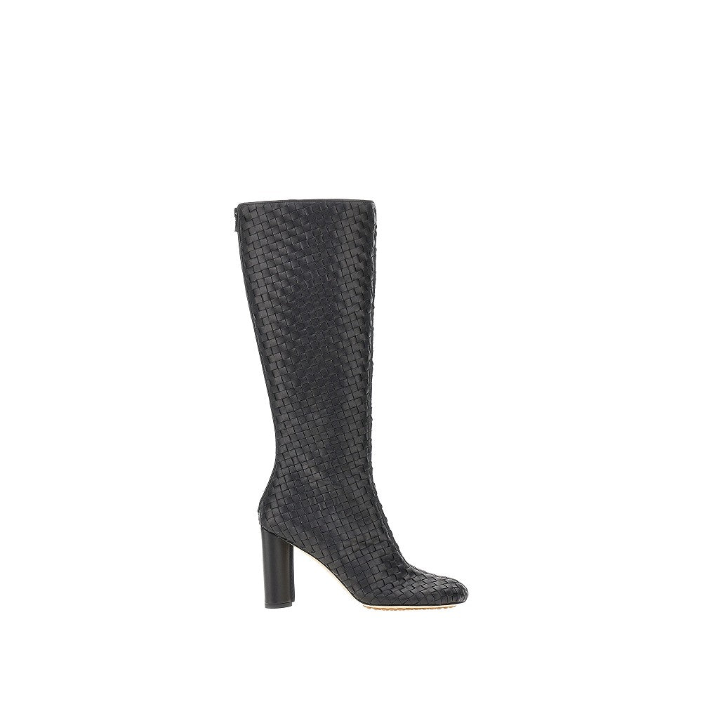 Intrecciato nappa leather 'Cherry' boots