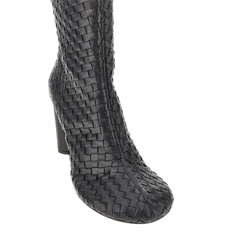 Intrecciato nappa leather 'Cherry' boots