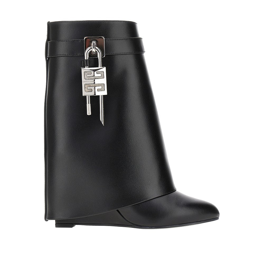 Stivaletti 'Shark Lock' in pelle