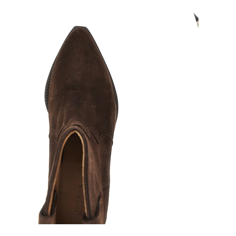 'Dewina' suede leather ankle-boots