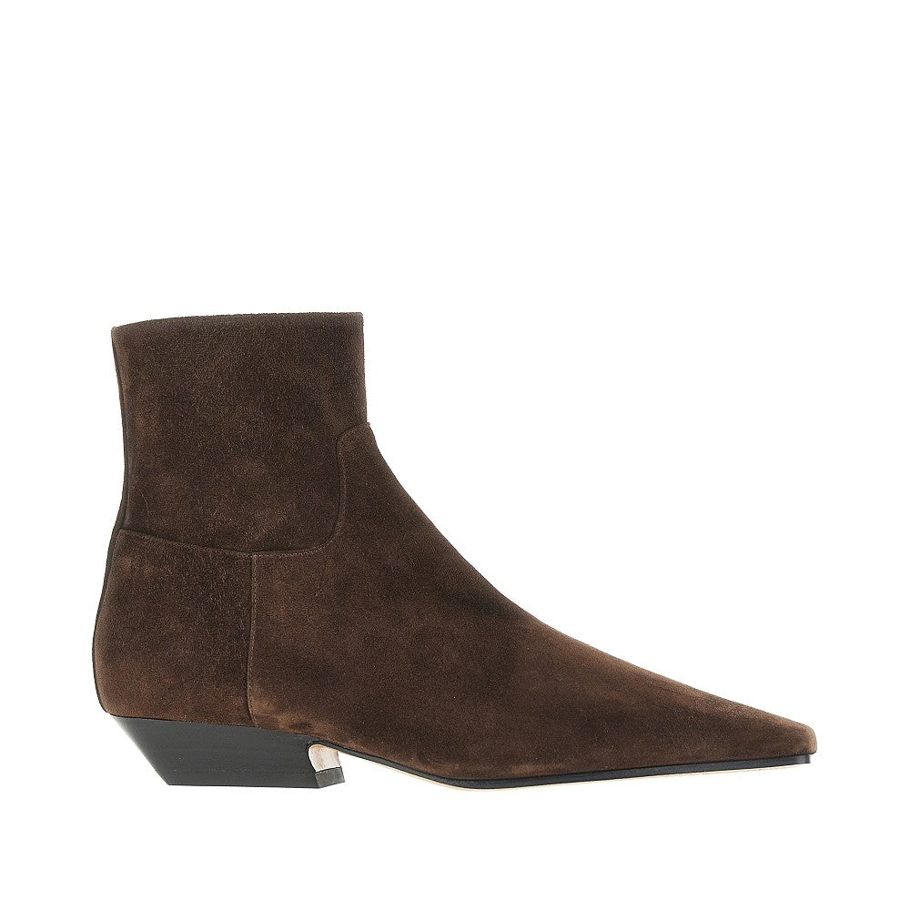 'Marfa' suede leather boots