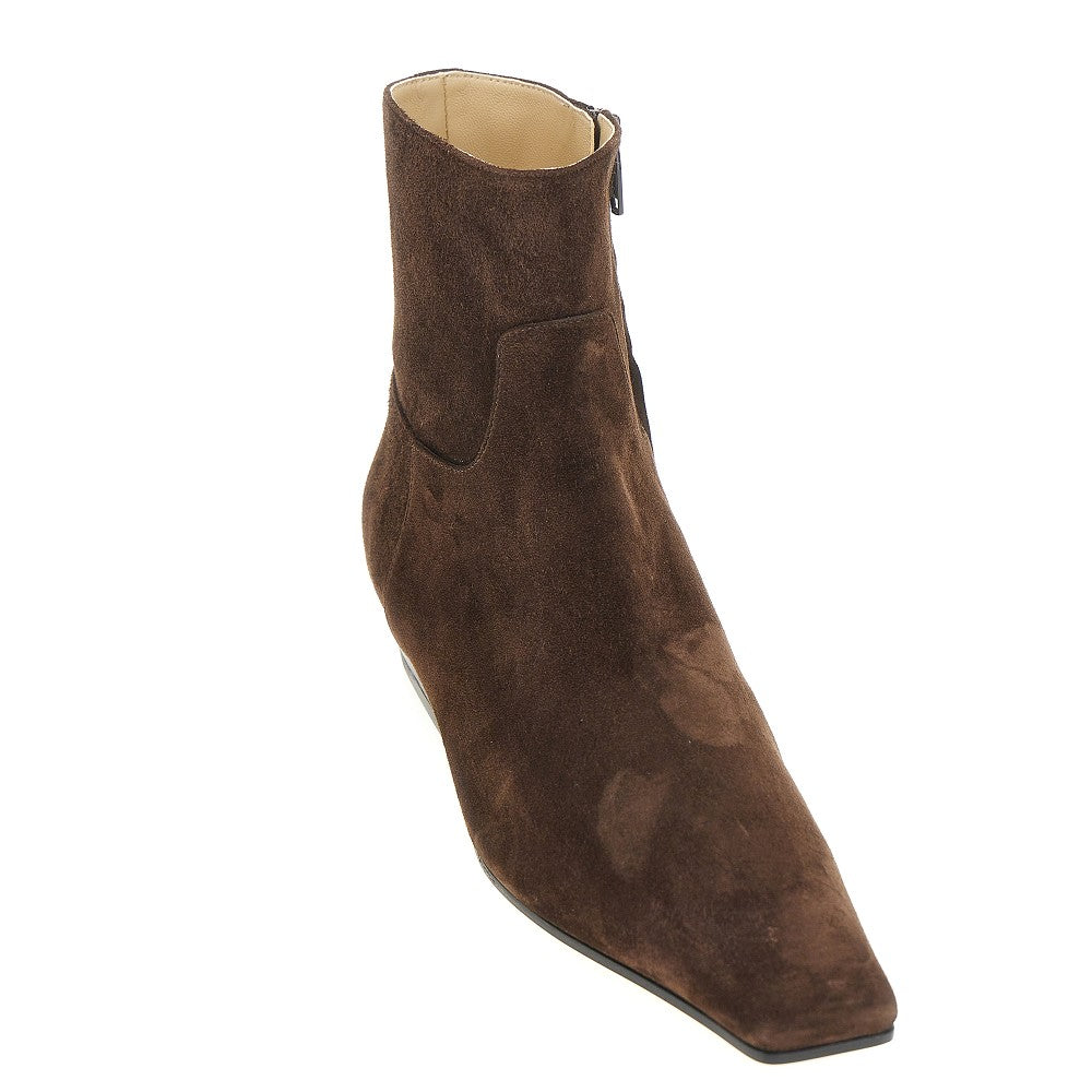 'Marfa' suede leather boots