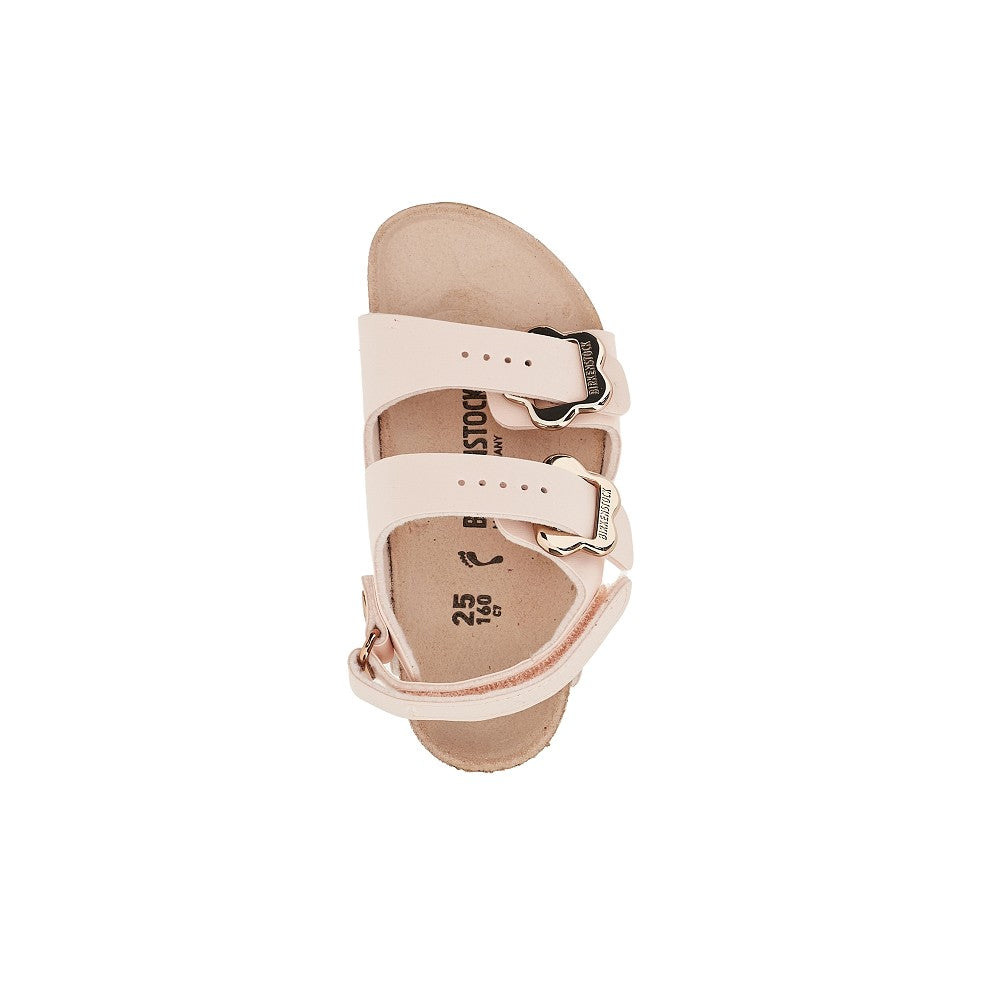 Milano Flower Buckle sandals