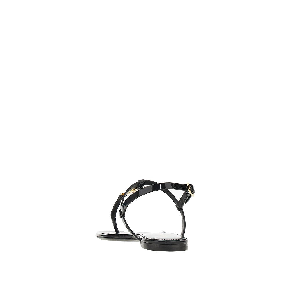 Patent leather 'Cassandra' sandals