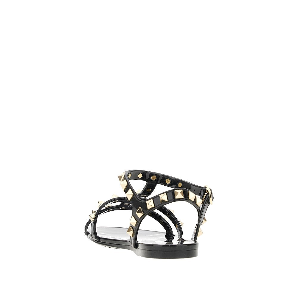 'Rockstud' rubber sandals