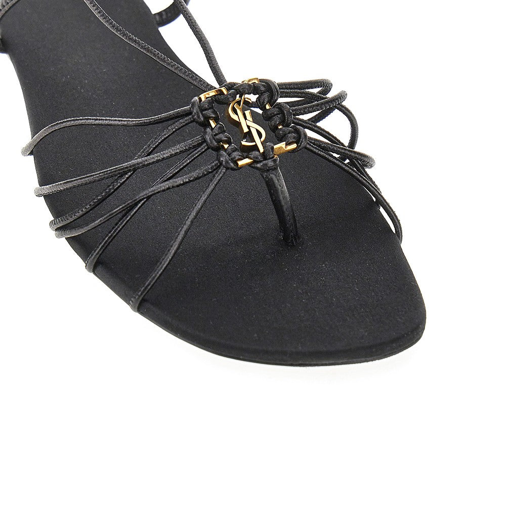 'Babylone' leather flat sandals