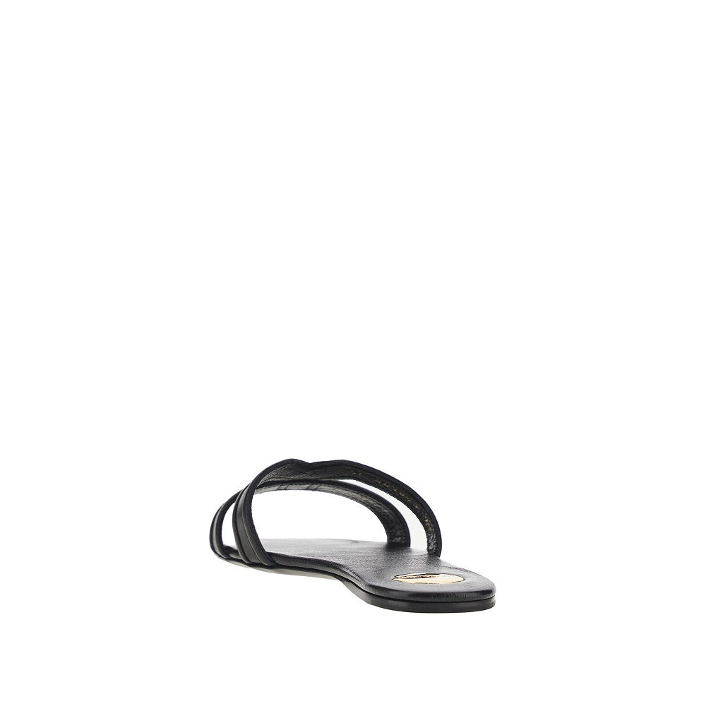 'Mabrouka' leather sandals