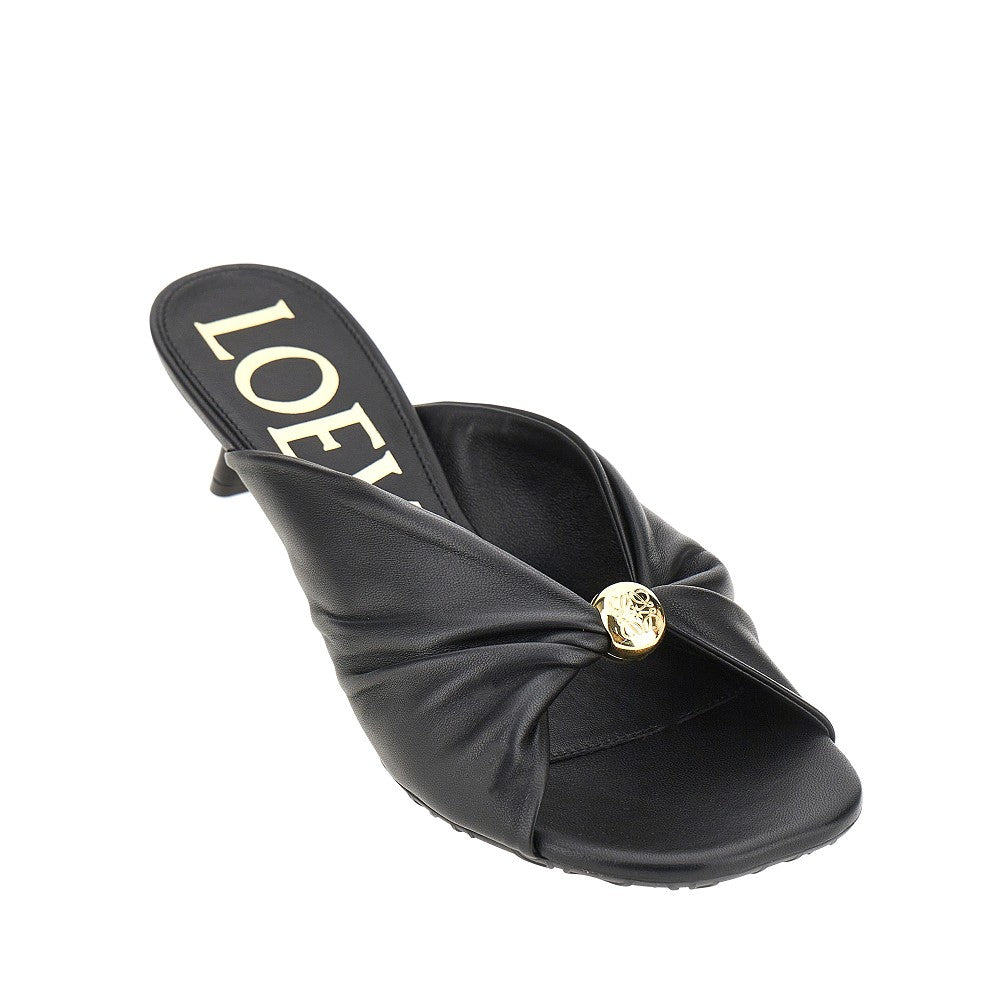 Slides 'Pebble Soft' in nappa