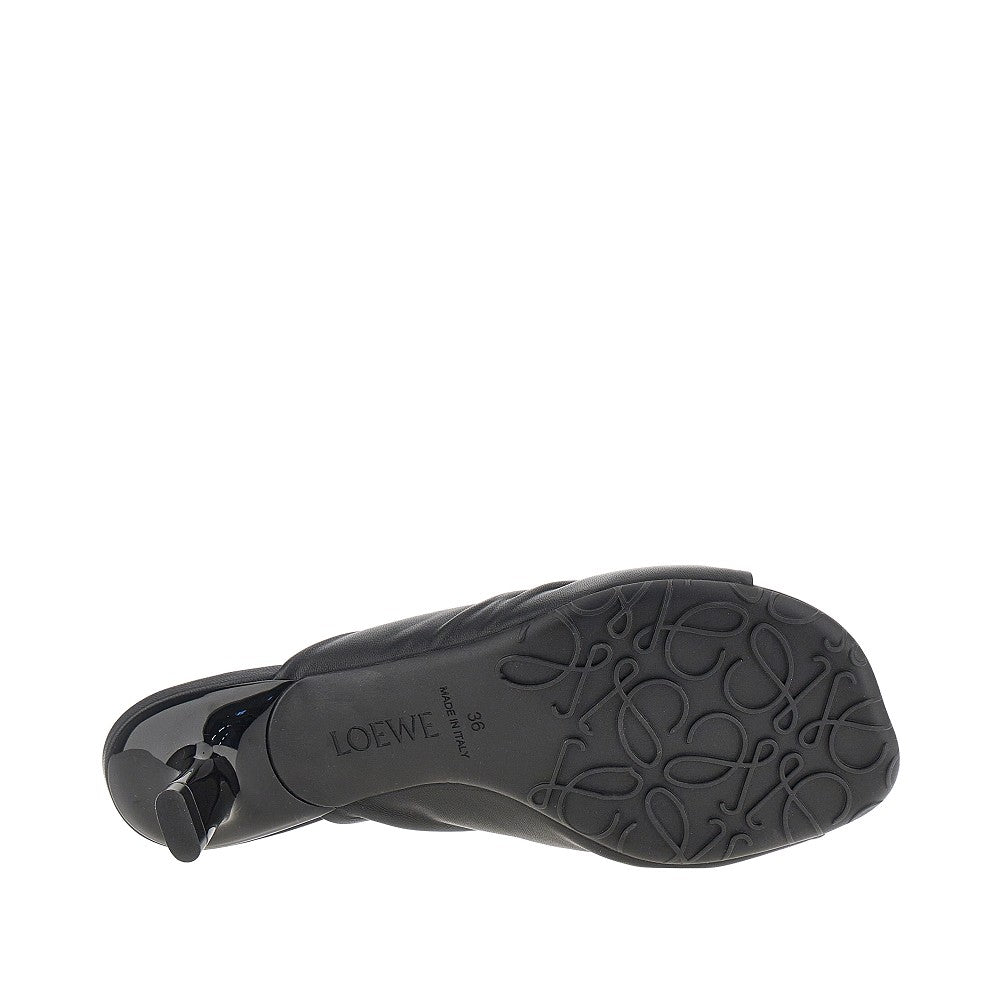 Slides 'Pebble Soft' in nappa