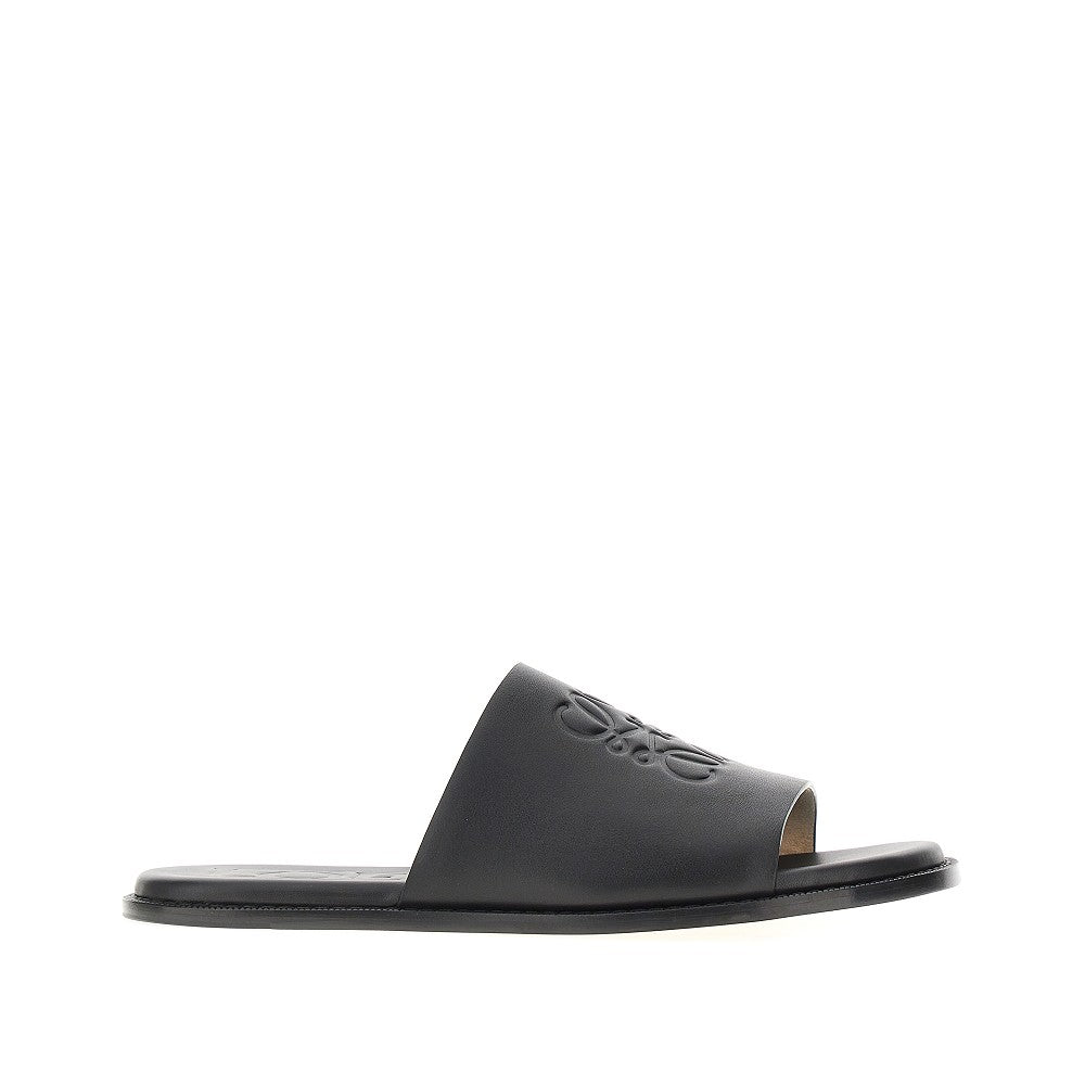 Ciabatte 'Anagram Flex' in pelle