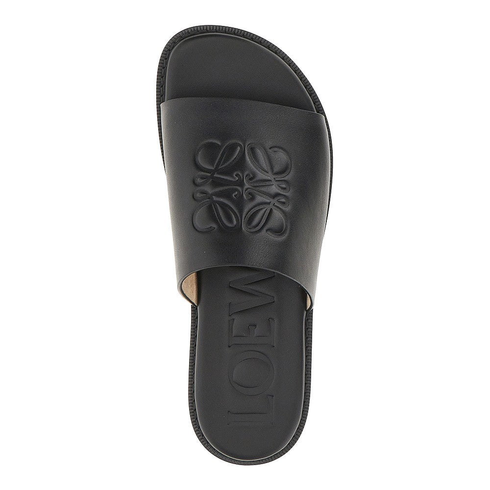 Ciabatte 'Anagram Flex' in pelle