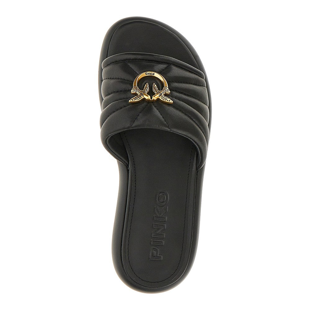 Ciabatte in nappa 'Love Birds'