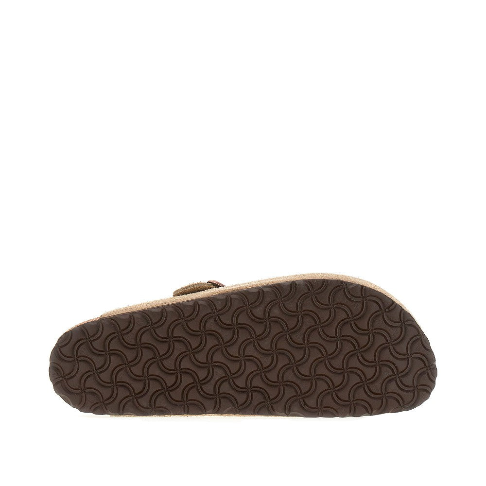 Suede leather 'Boston' sabot