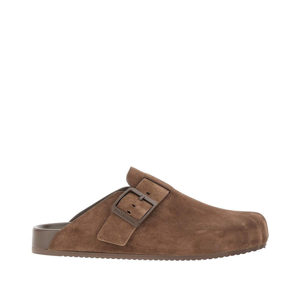 Suede leather &#39;Sunday&#39; mules