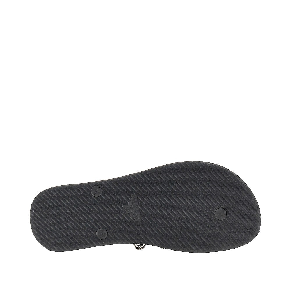 'Cagole' rubber thong slides