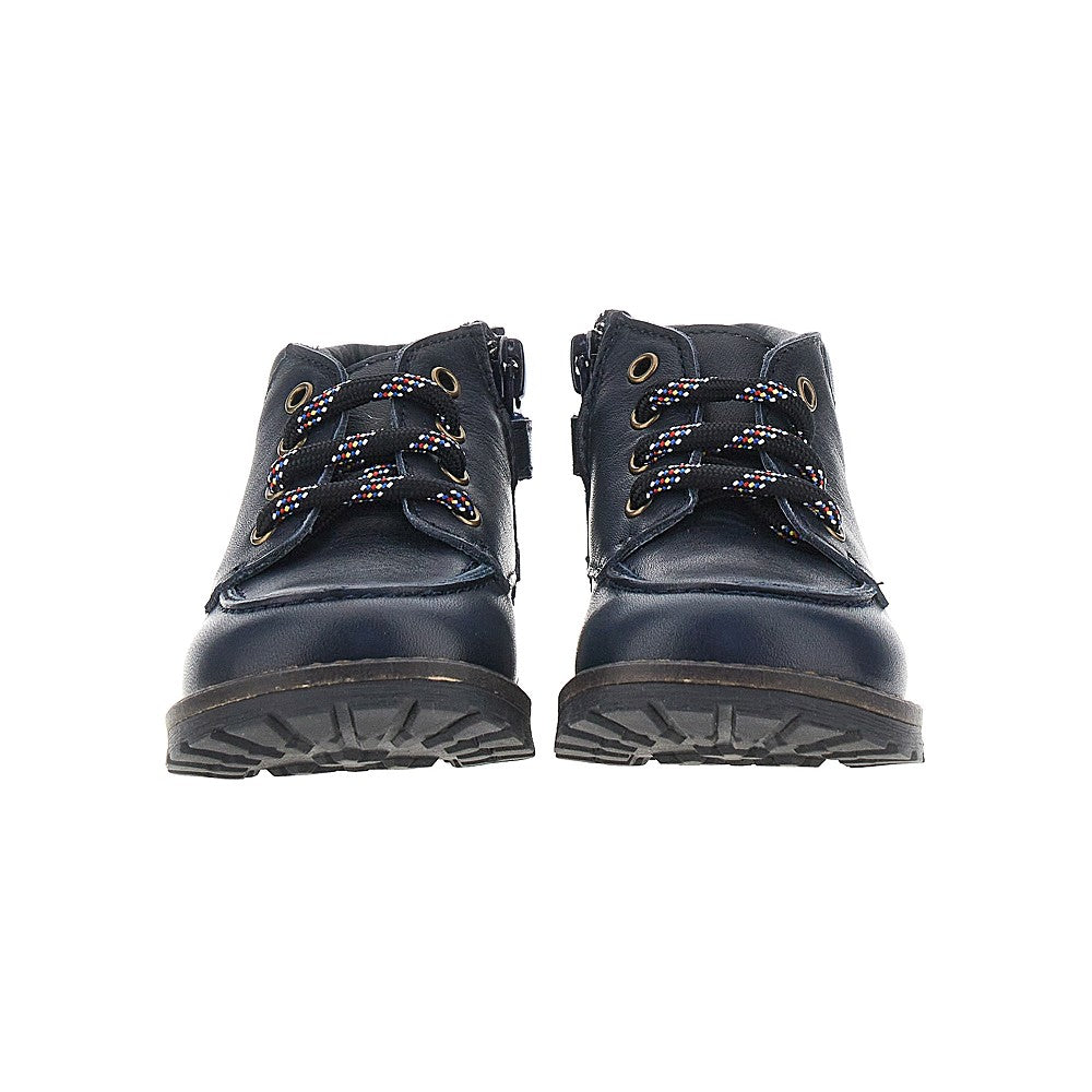 Leather ankle boots