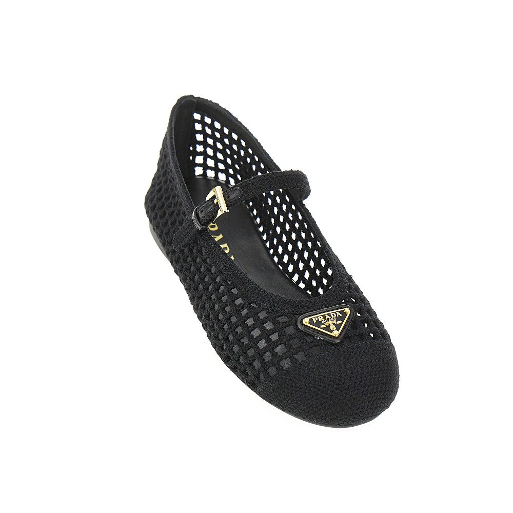 Ballerine in cotone crochet