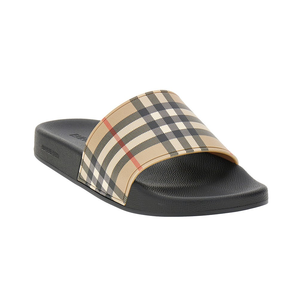 Check rubber slides
