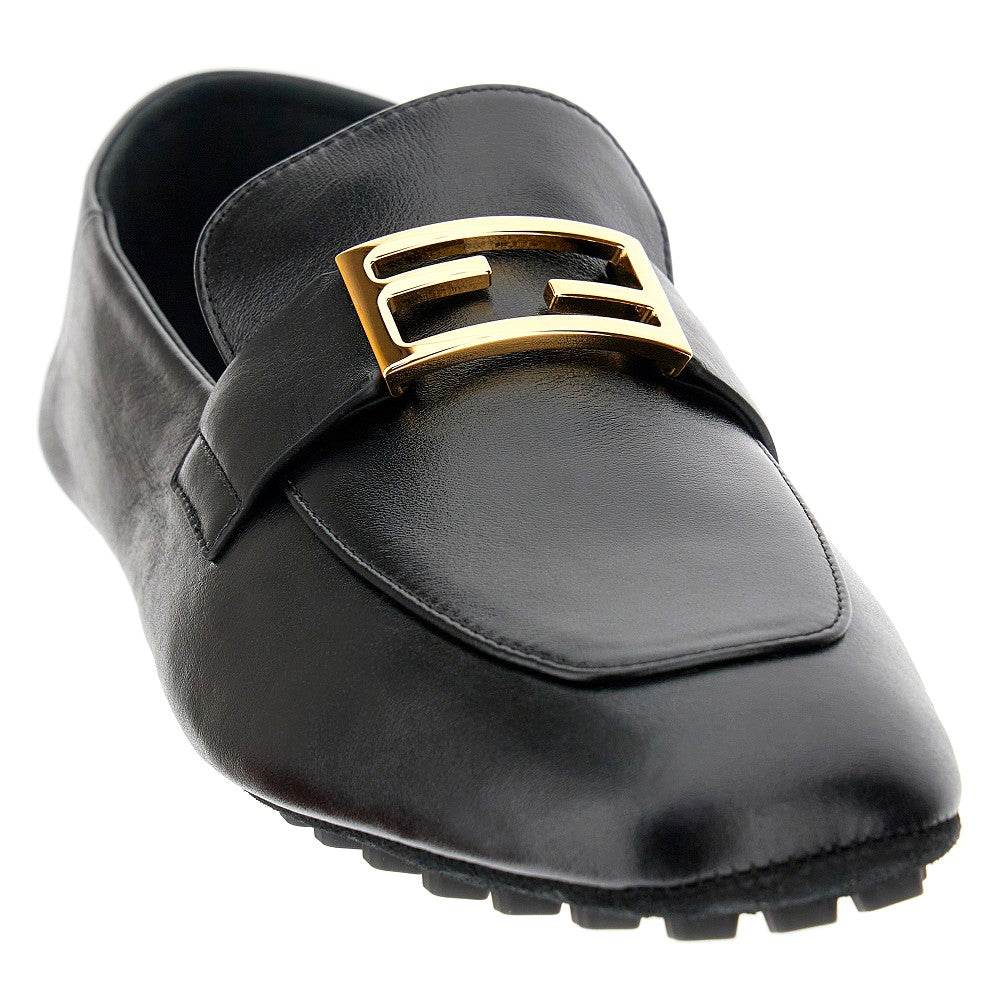 &#39;Baguette&#39; leather loafers