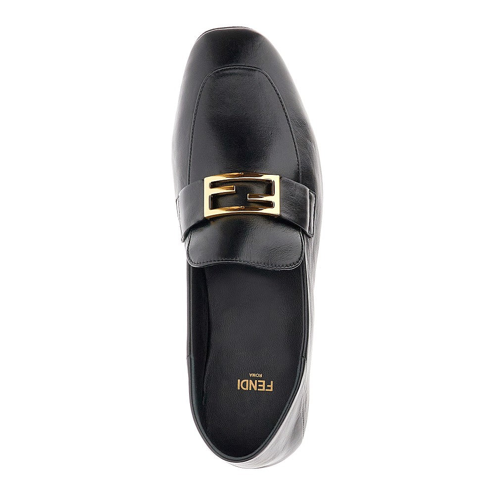 &#39;Baguette&#39; leather loafers