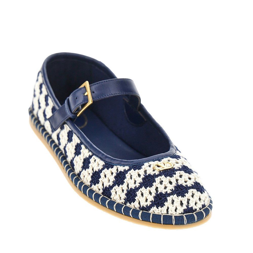 'La Cruisette' crochet ballet flats
