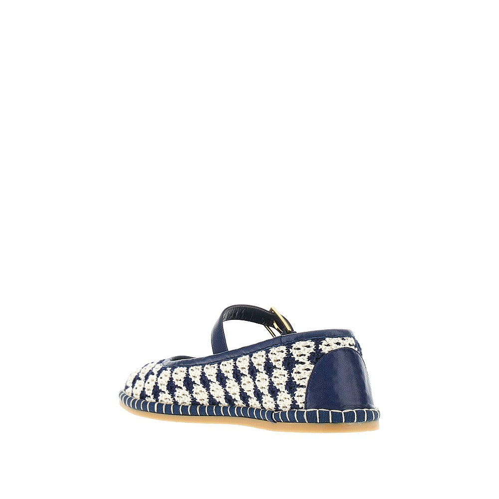 'La Cruisette' crochet ballet flats