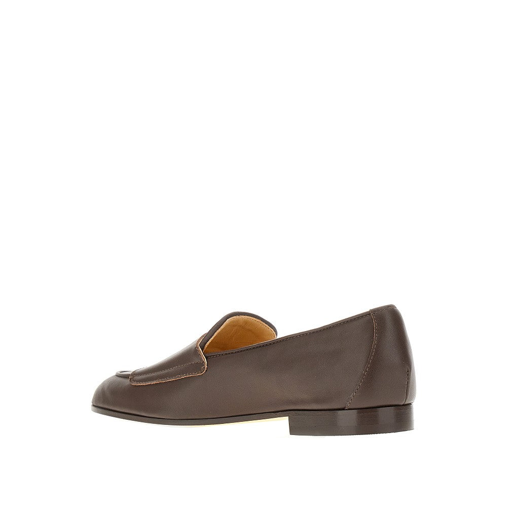 Leather Monk Strap loafers