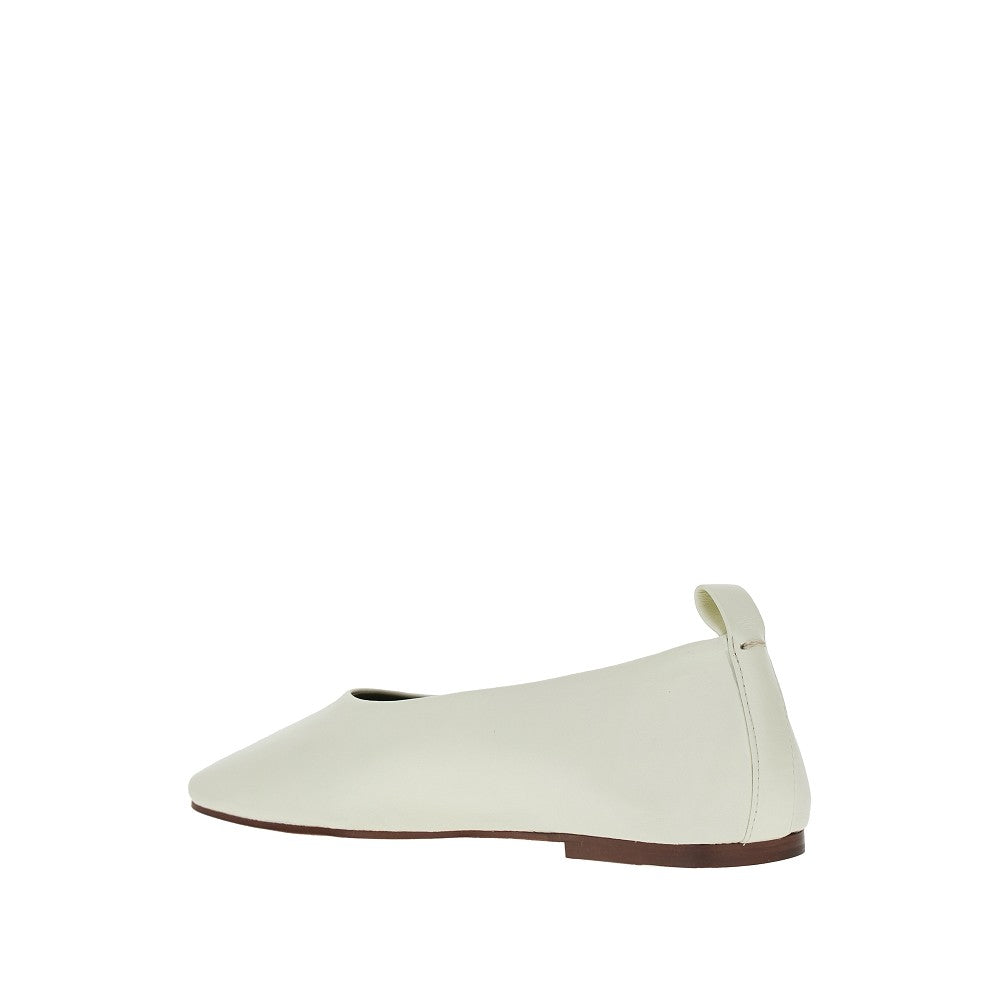 &#39;Augusta&#39; nappa leather ballerinas