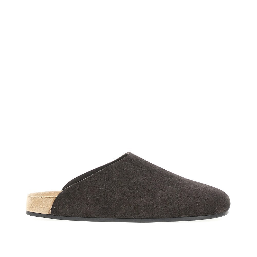 'Hudson Two' suede leather mules