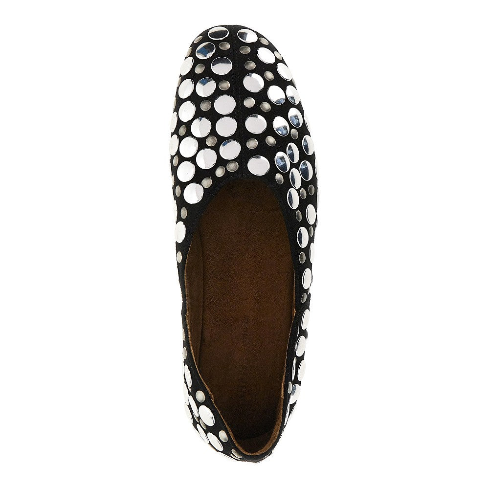Ballerine 'Jane' in pelle scamosciata