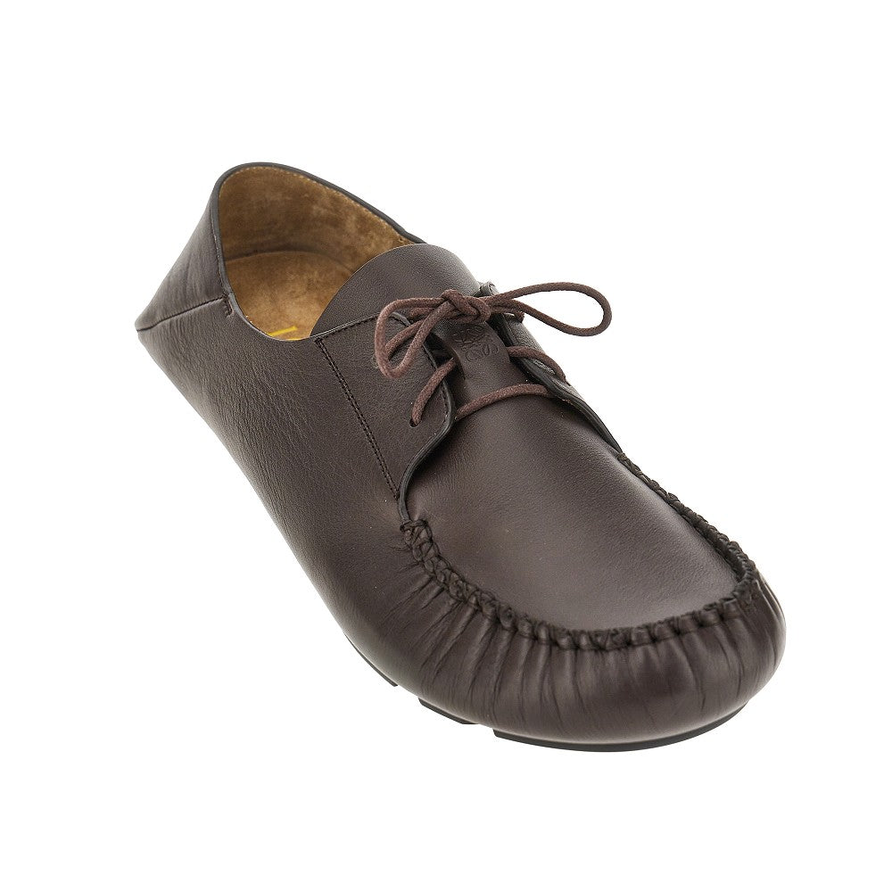 Scarpe da barca 'Rambla' in pelle